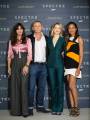 Моника Беллуччи, Дэниел Крэйг, Леа Сейду и Наоми Харрис на премьере фильма "007: СПЕКТР" в Лондоне