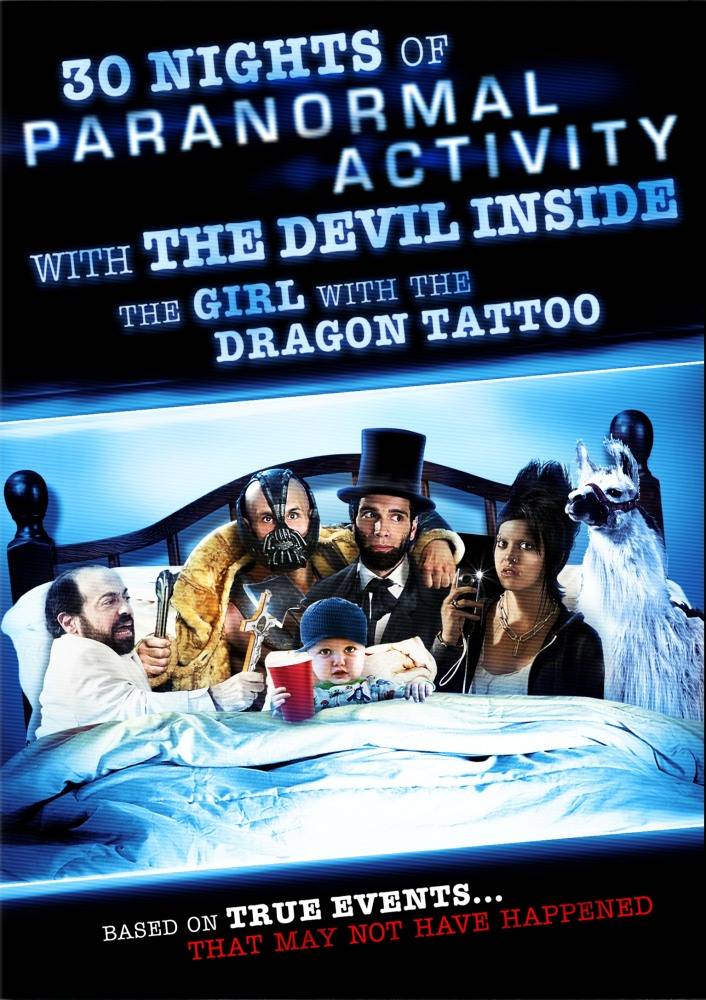 30 ночей паранормального явления с одержимой девушкой с татуировкой дракона: постер N101103
