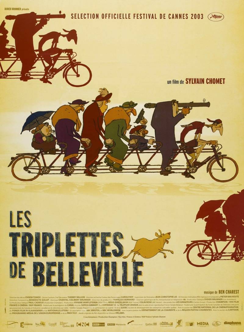 Трио из Бельвилля: постер N108456