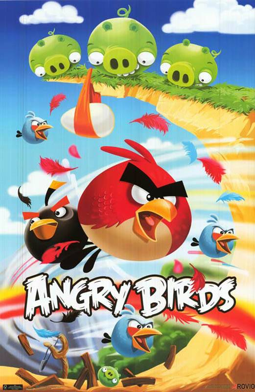 Angry Birds: постер N109565
