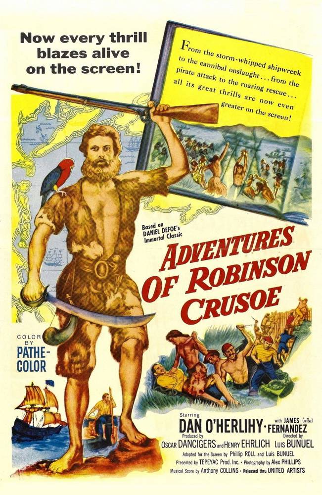 Приключения Робинзона Крузо: постер N111369