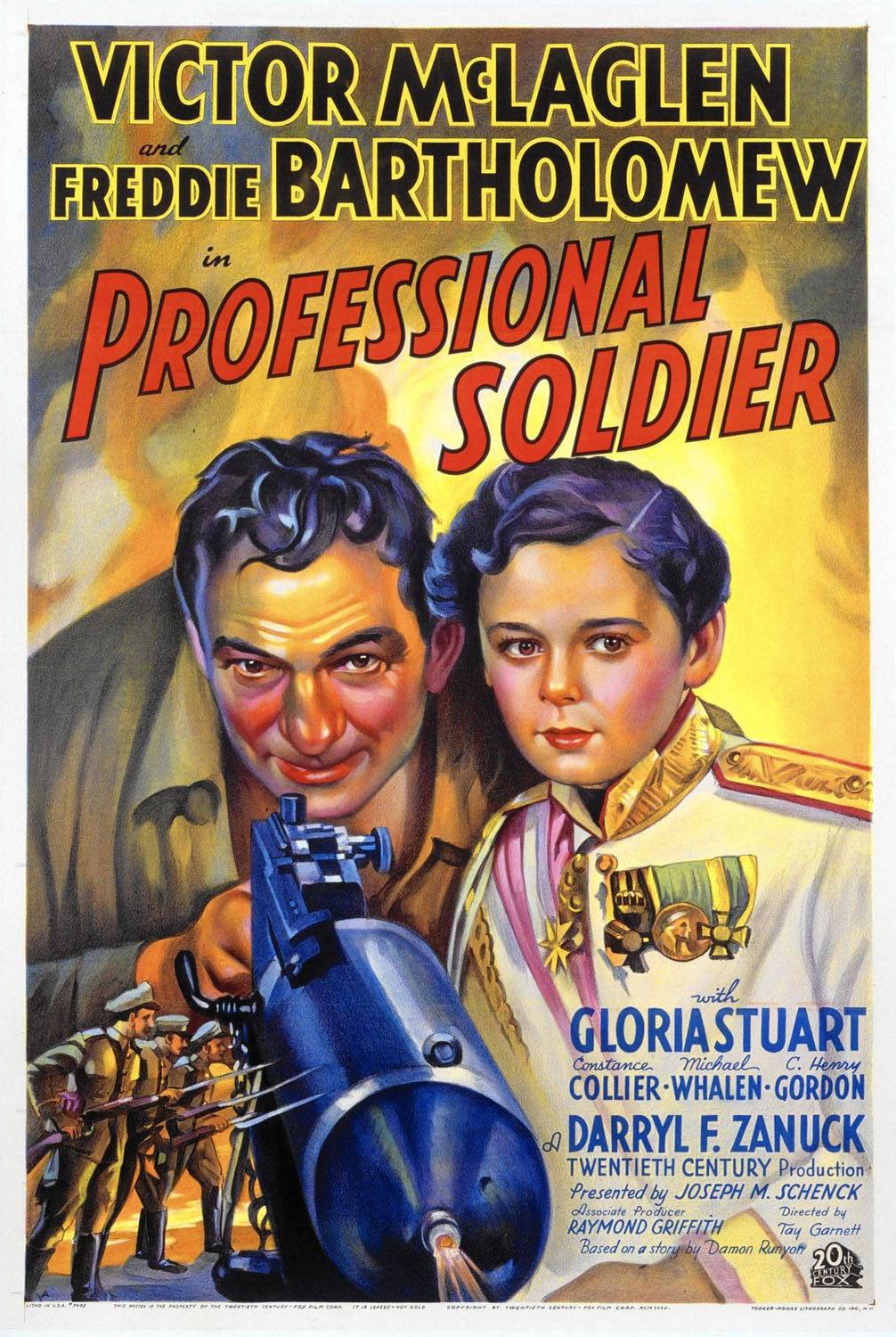 Профессиональный солдат: постер N111598