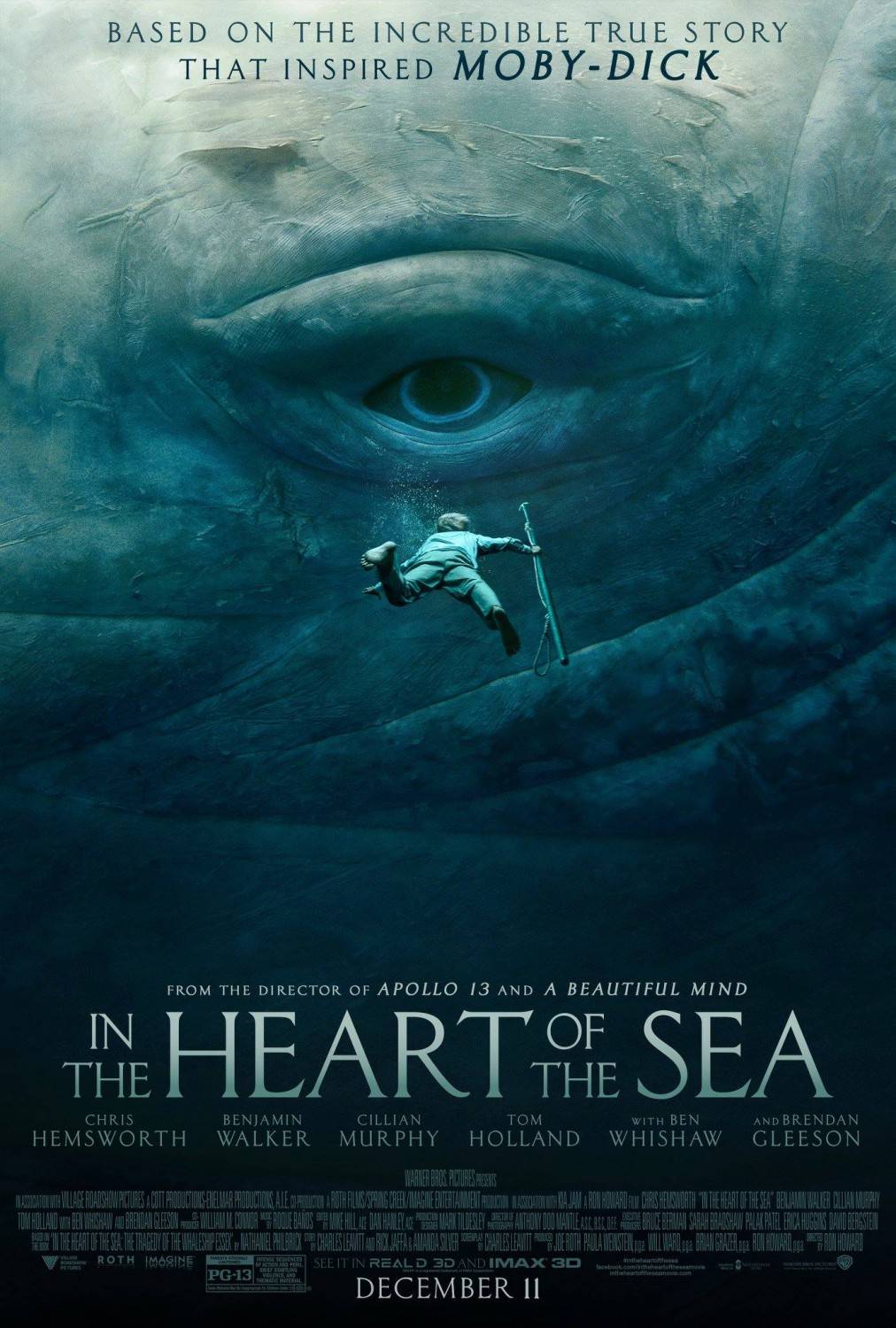 В сердце моря: постер N112770