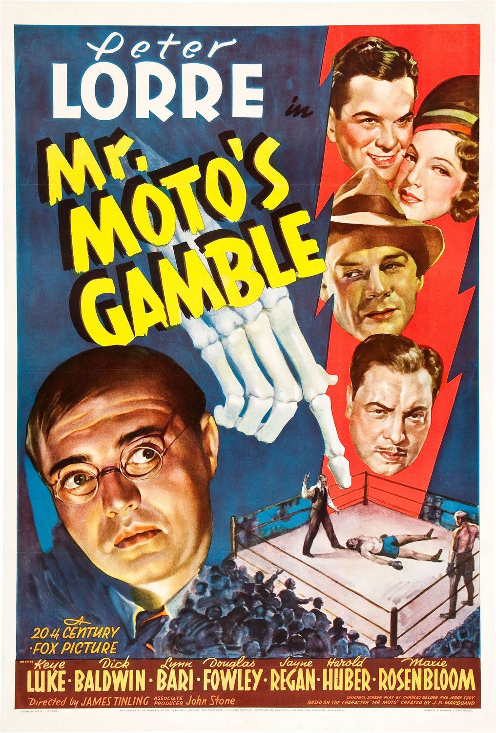 Азартная игра мистера Мото: постер N112822