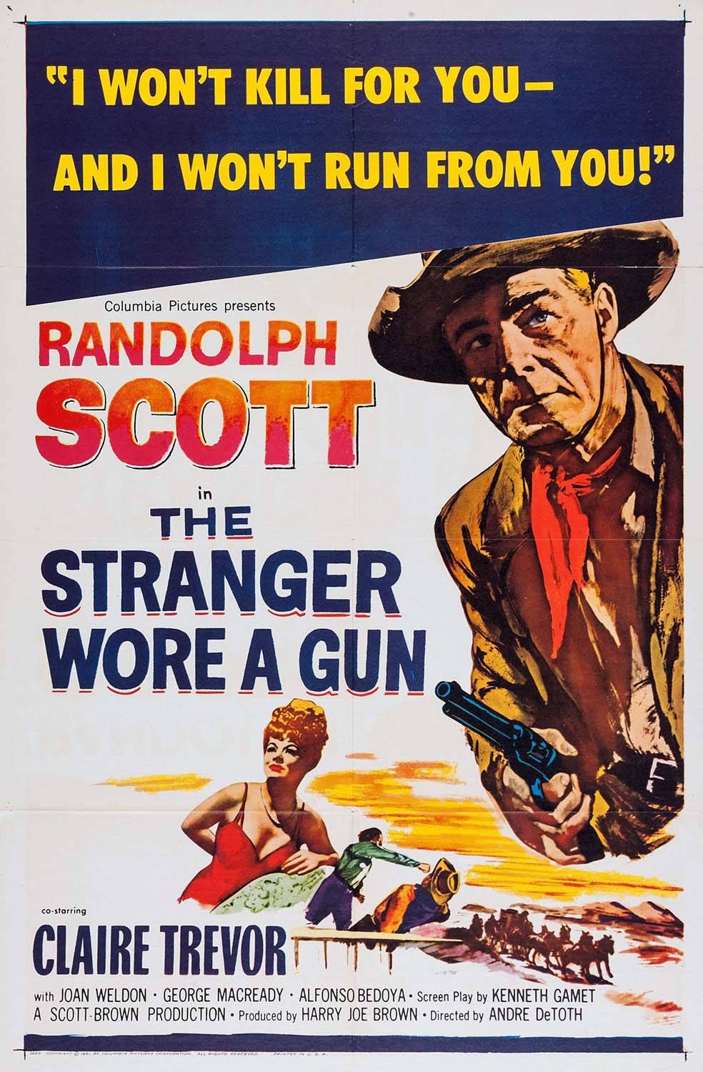 Незнакомец с револьвером: постер N113525