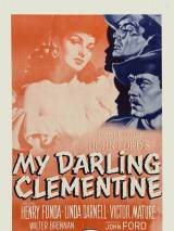 Превью постера #111571 к фильму "Моя дорогая Клементина" (1946)