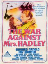 Превью постера #112063 к фильму "Война против госпожи Хедли"  (1942)