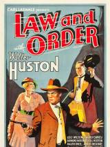 Превью постера #112071 к фильму "Закон и порядок" (1932)