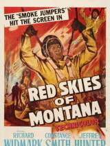Превью постера #112180 к фильму "Красные небеса Монтаны" (1952)