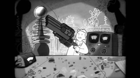 Промо-ролик к игре "Fallout 4" из цикла `Специальные возможности - Интеллект`