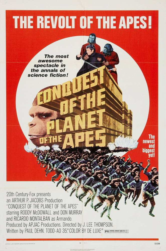 Завоевание планеты обезьян: постер N115099