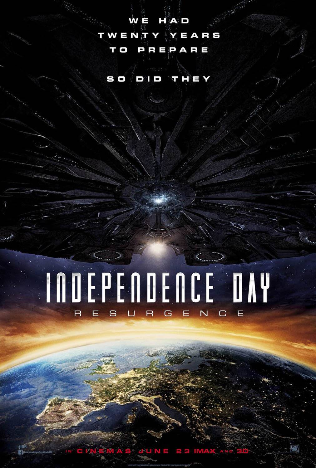 День независимости 2: Возрождение: постер N118614