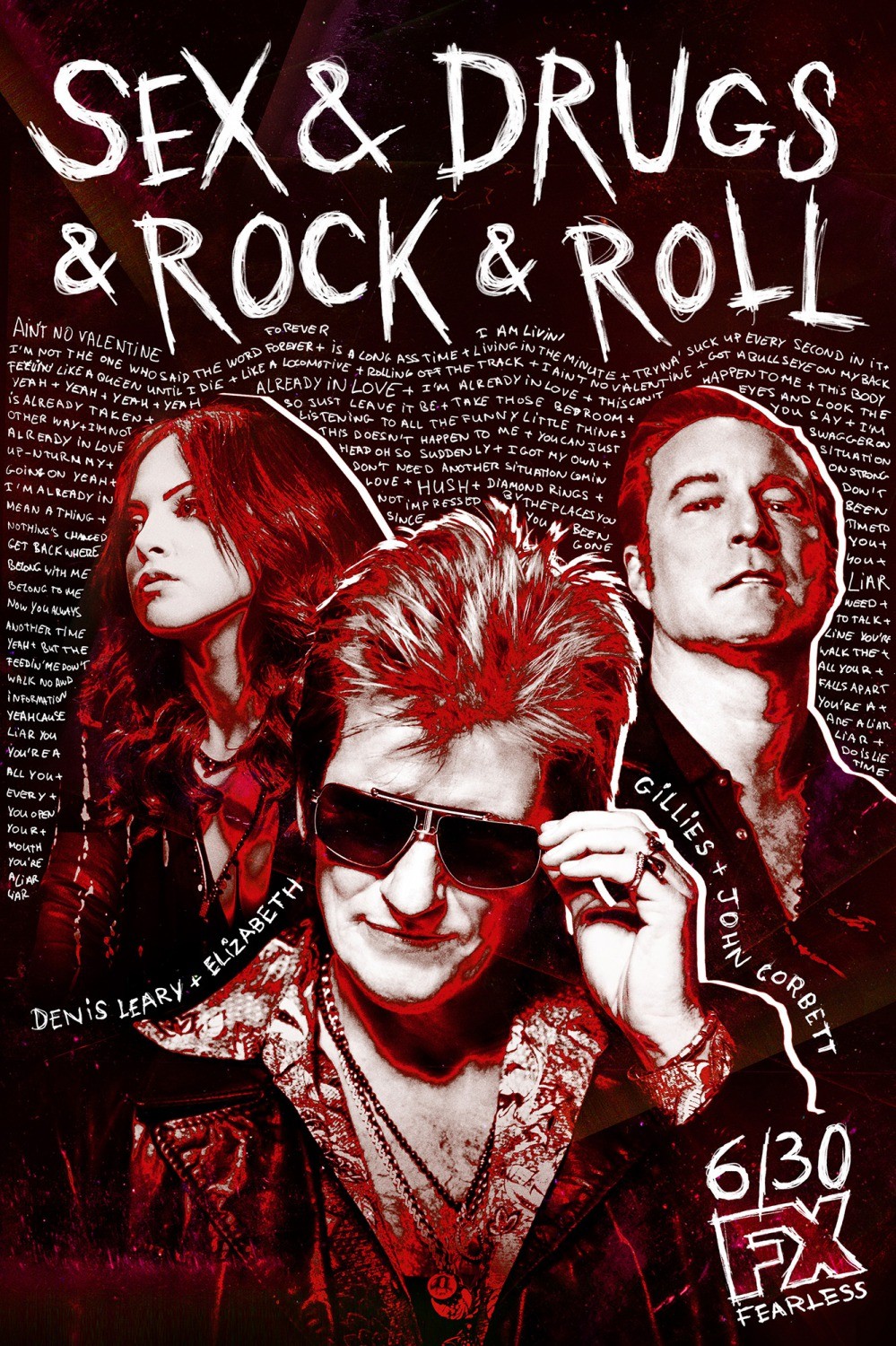 Секс, друзья и рок-н-ролл: постер N123432