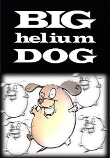 Большая гелиевая собака: постер N124456