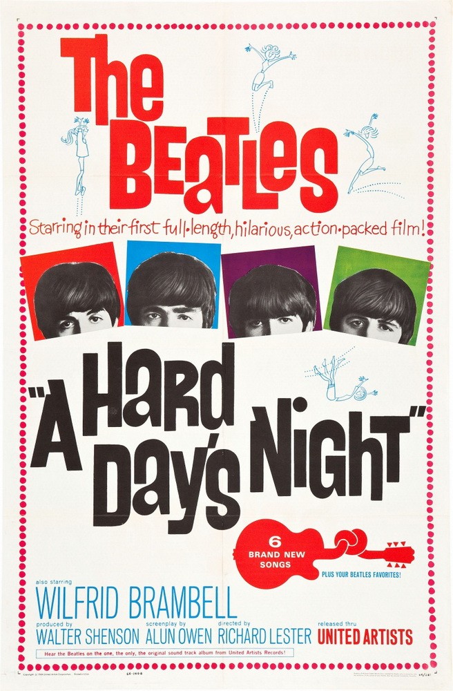 The Beatles: Вечер трудного дня: постер N124868