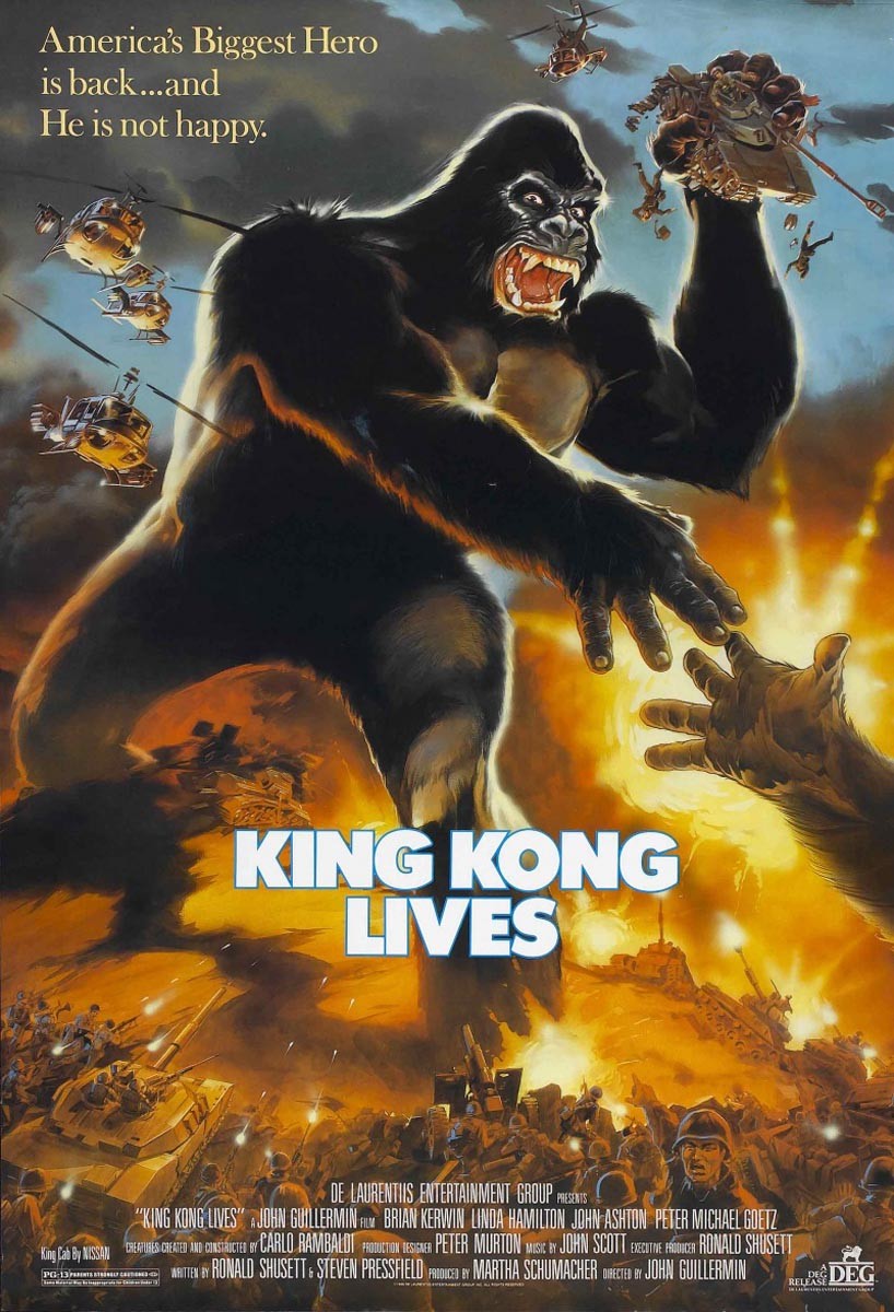 Кинг Конг жив: постер N125235