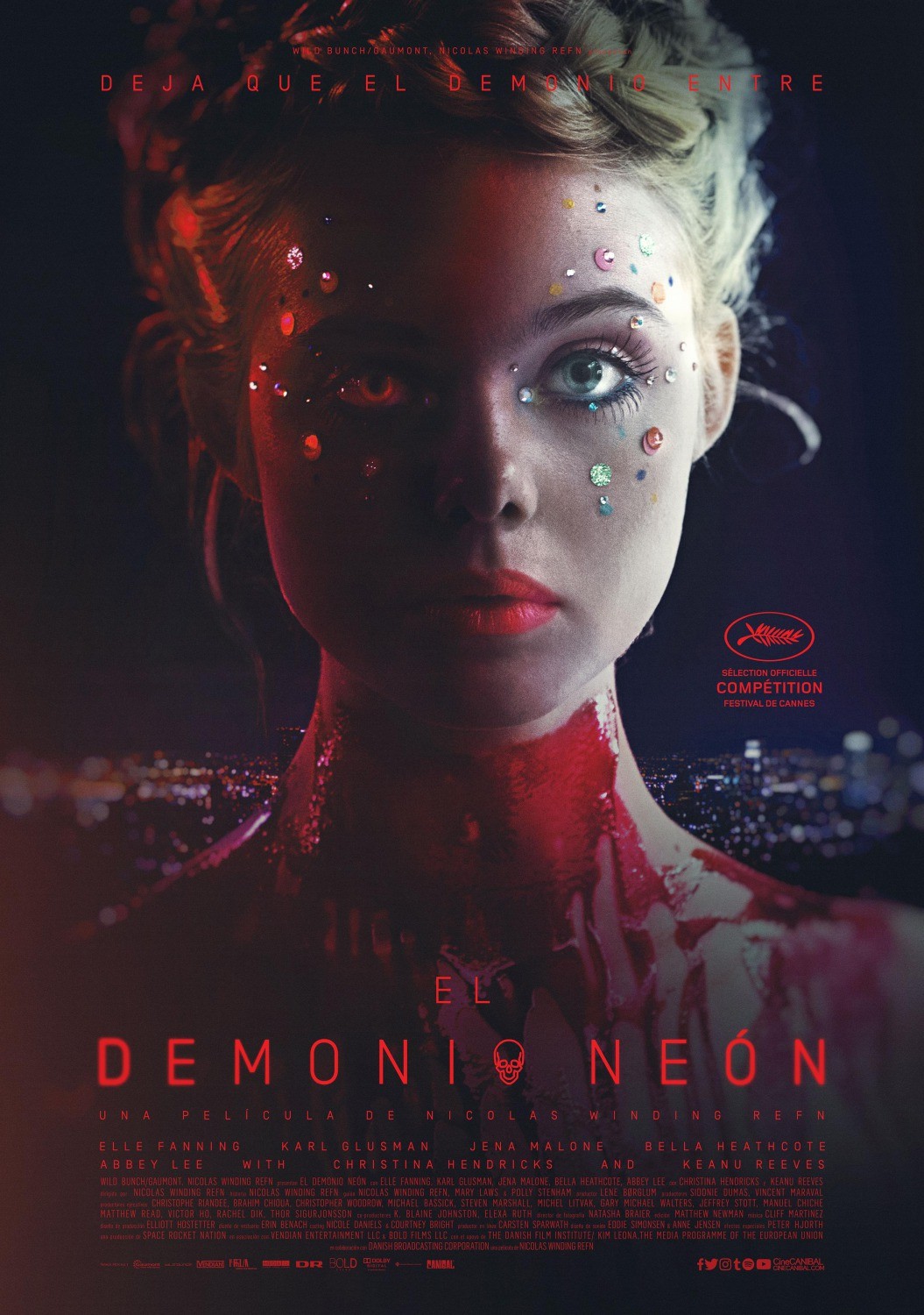 Неоновый демон: постер N125841