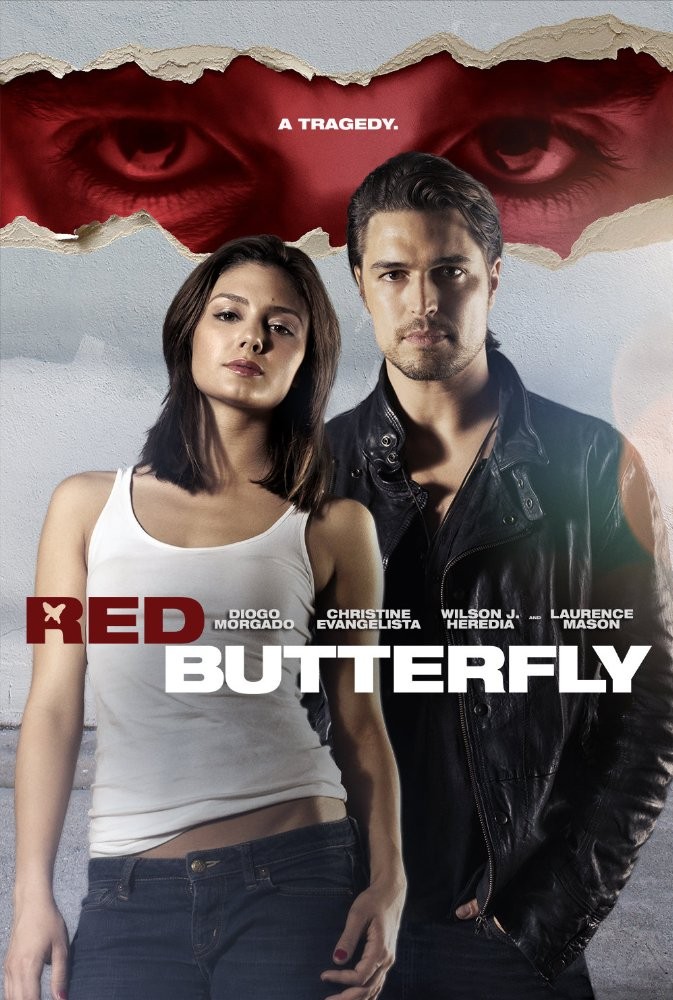 Красная бабочка: постер N127803