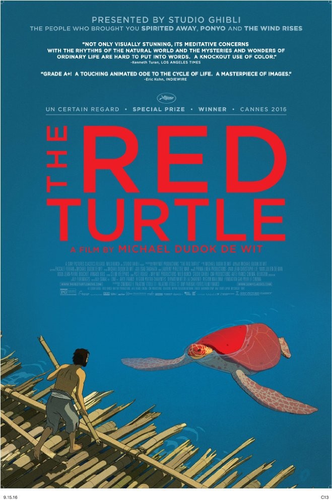 Красная черепаха: постер N128592