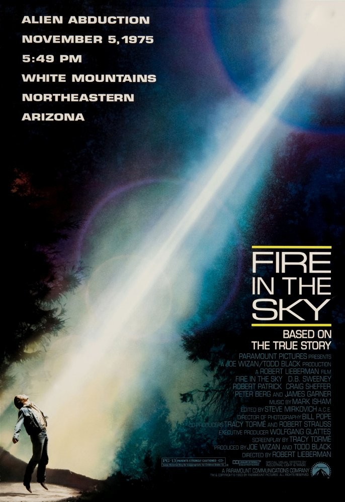 Огонь в небе: постер N129494