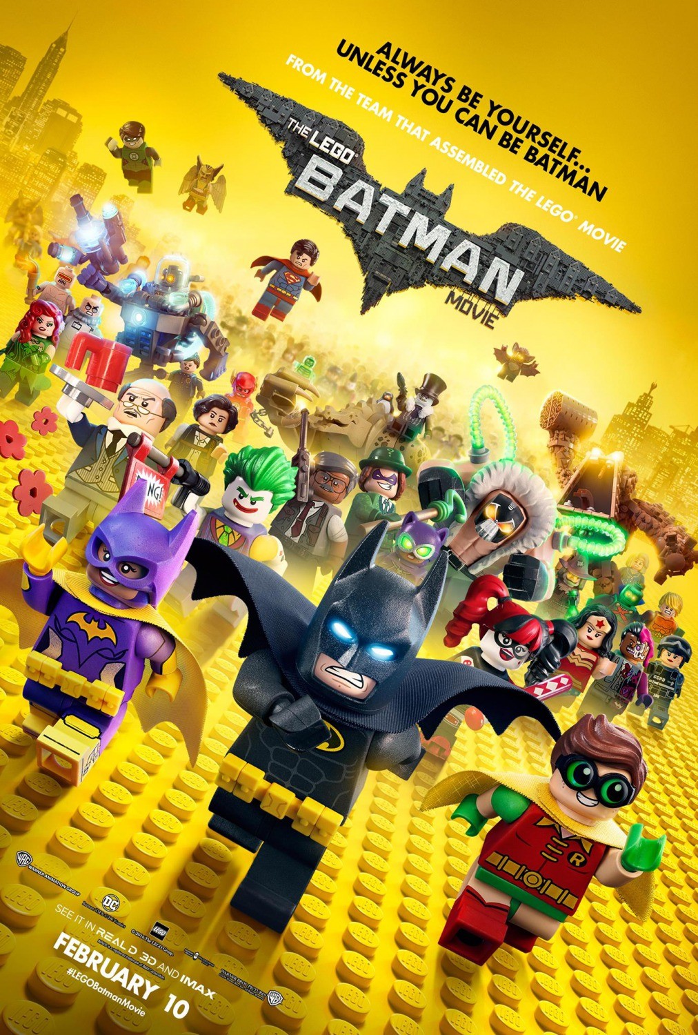 Лего Фильм: Бэтмен: постер N131052