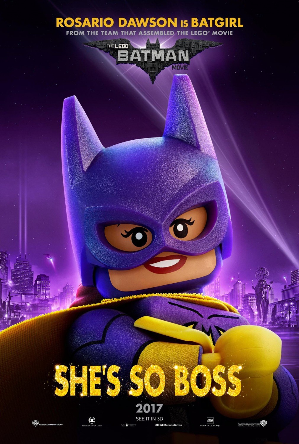 Лего Фильм: Бэтмен: постер N131844