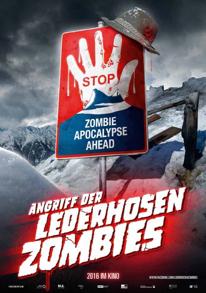 Атака зомби в кожаных штанах: постер N131889