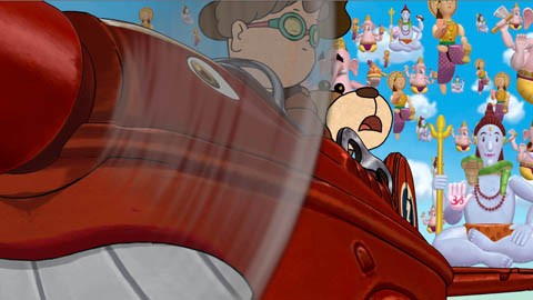 Дублированный трейлер мультфильма "Приключения красного самолетика"
