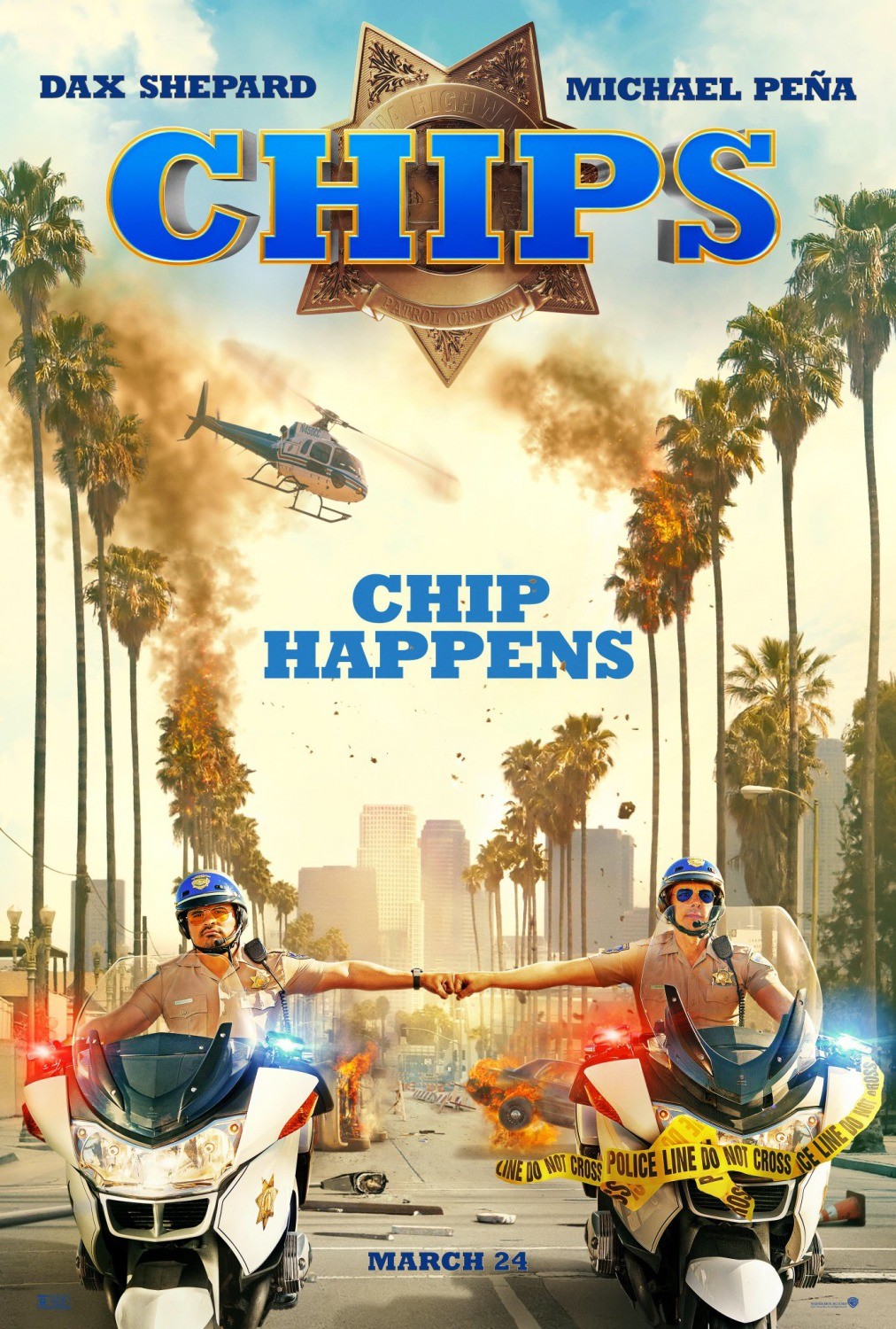 Калифорнийский дорожный патруль: постер N132478