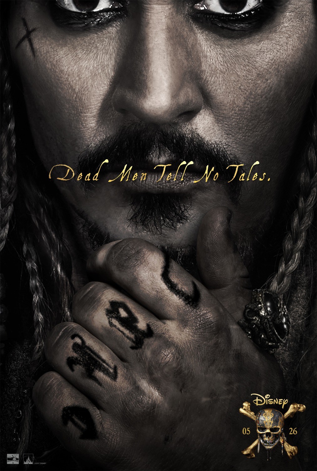 Пираты Карибского моря 5: Мертвецы не рассказывают сказки: постер N133548