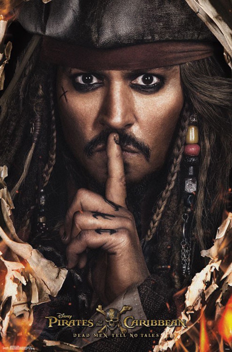 Пираты Карибского моря 5: Мертвецы не рассказывают сказки: постер N134003