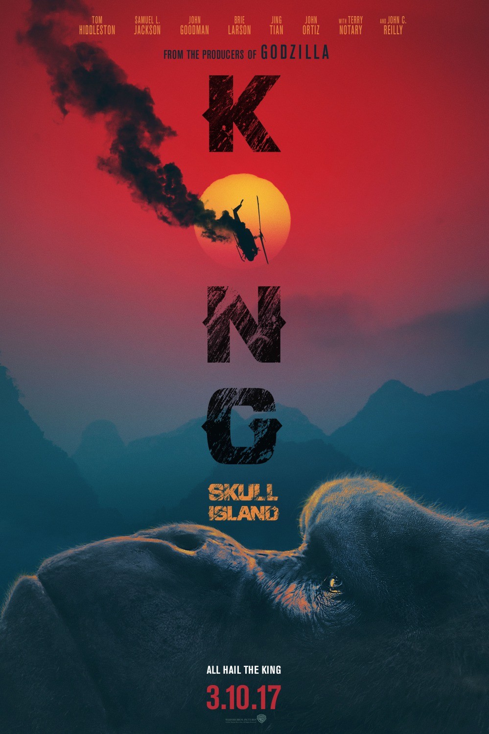Конг: Остров черепа: постер N134692