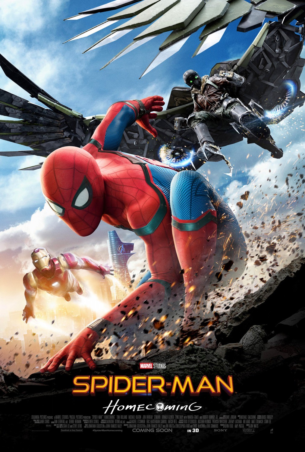Человек-паук: Возвращение домой: постер N136908