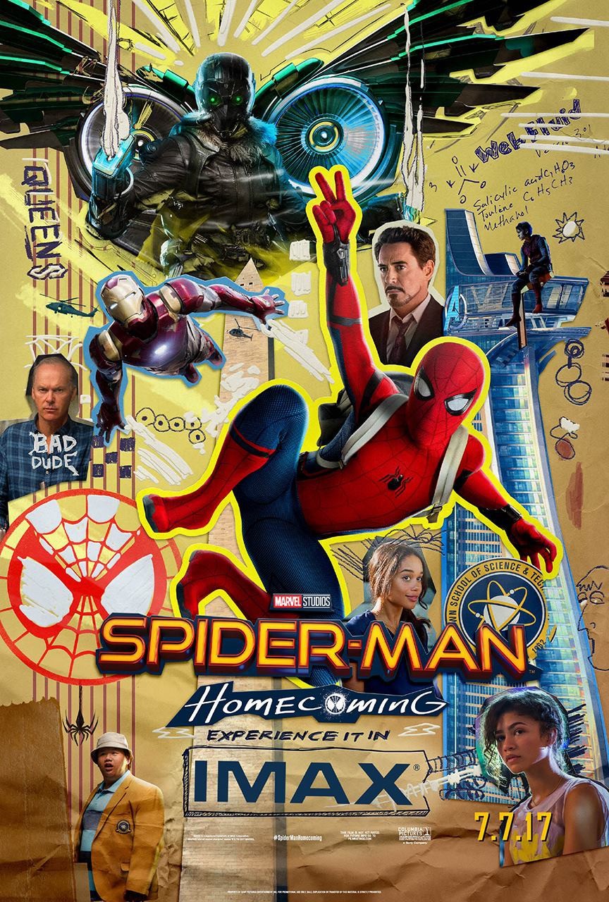 Человек-паук: Возвращение домой: постер N137896