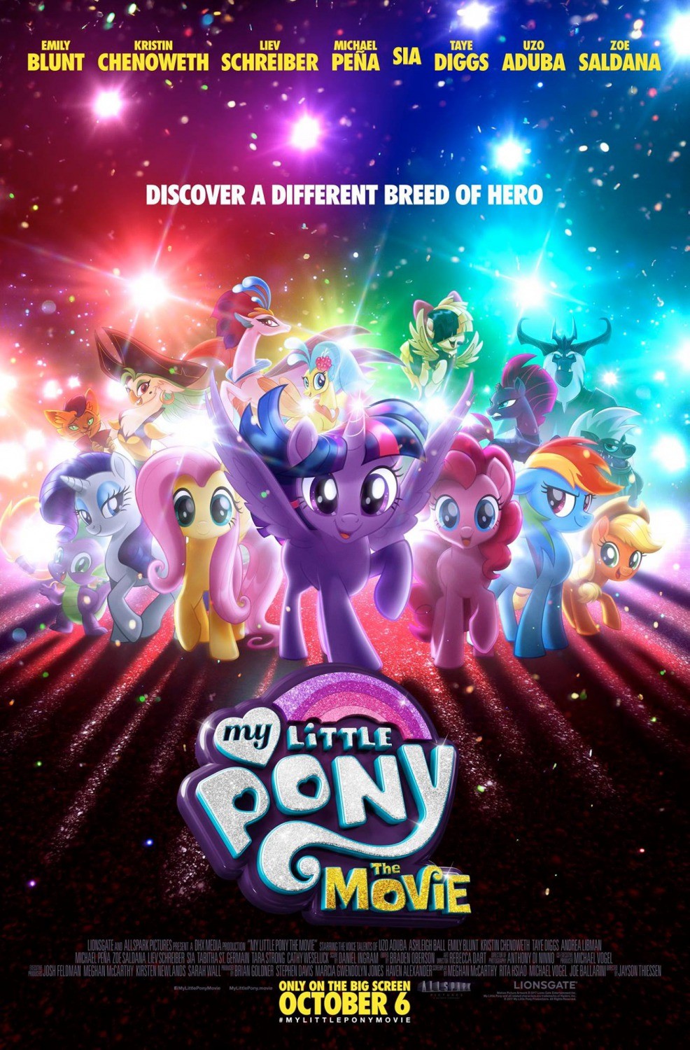 My Little Pony в кино: постер N137953