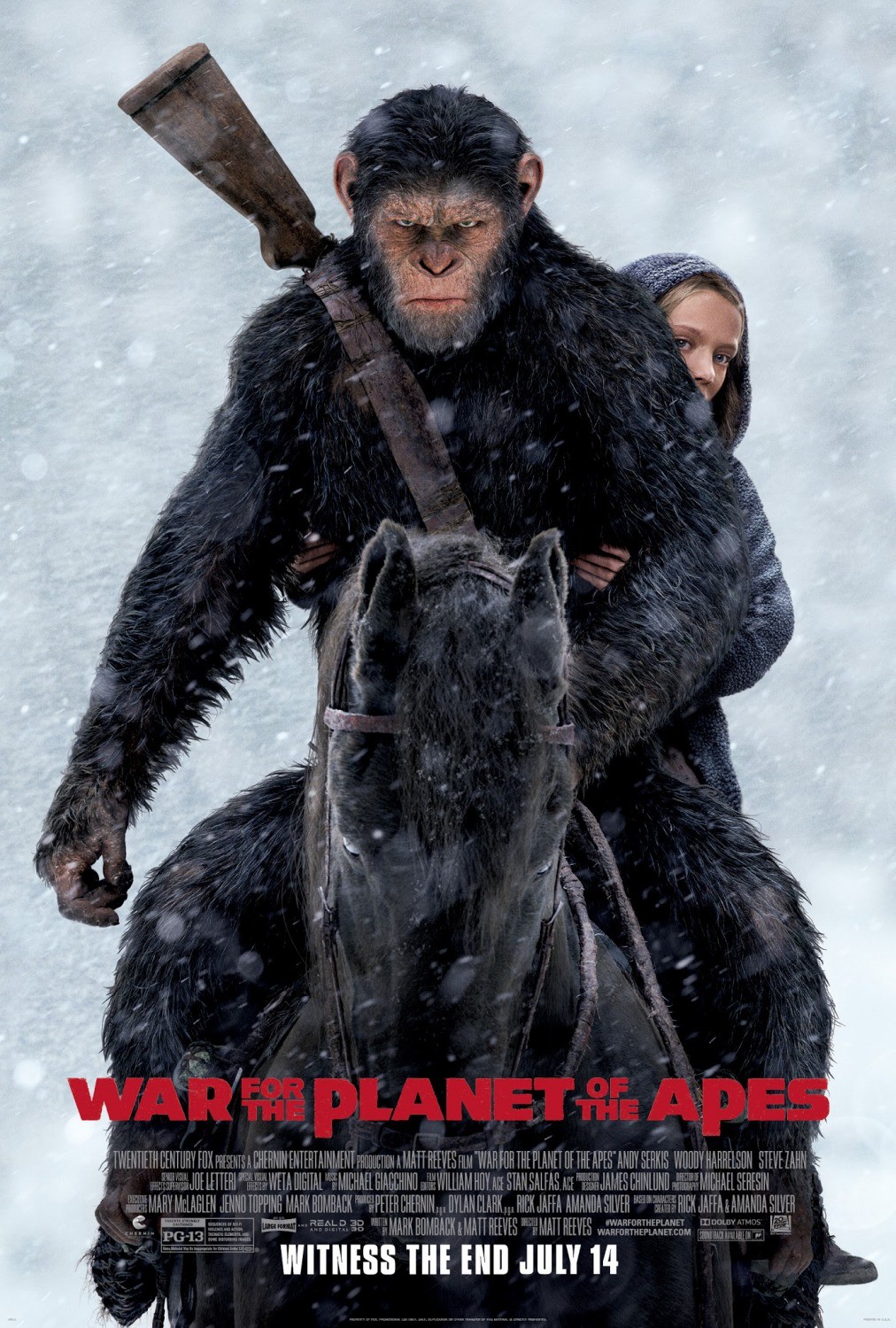 Планета обезьян: Война: постер N138353
