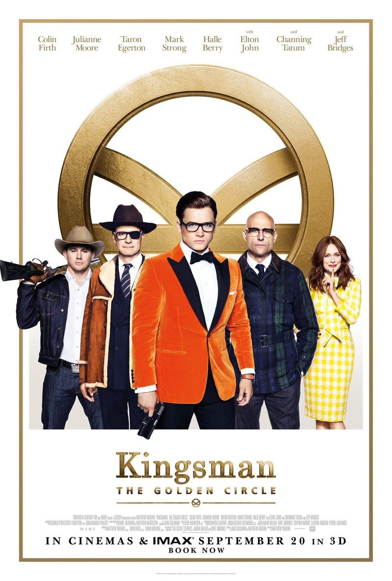 Kingsman 2: Золотое кольцо: постер N139338