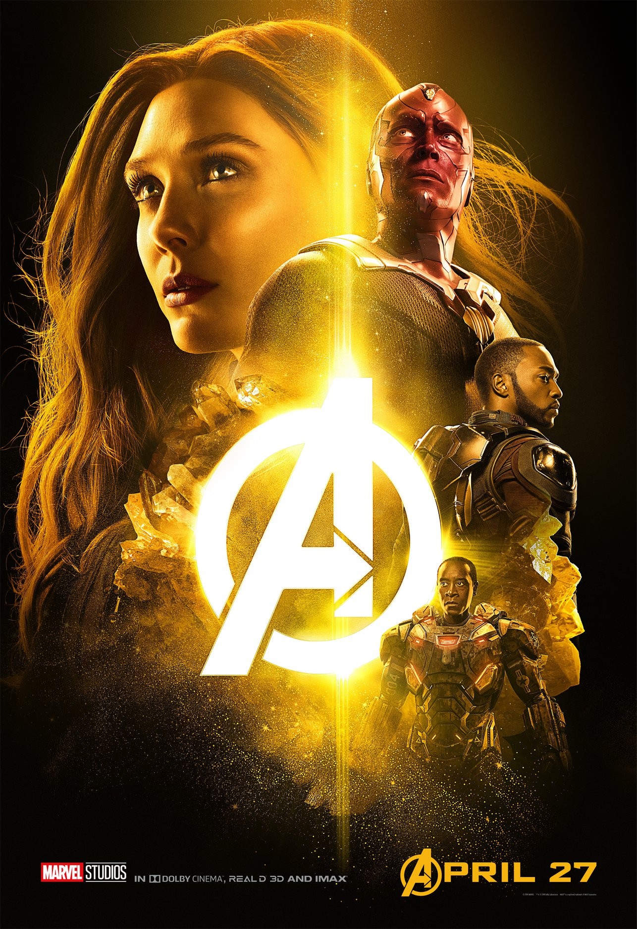 Мстители 3: Война бесконечности: постер N145093