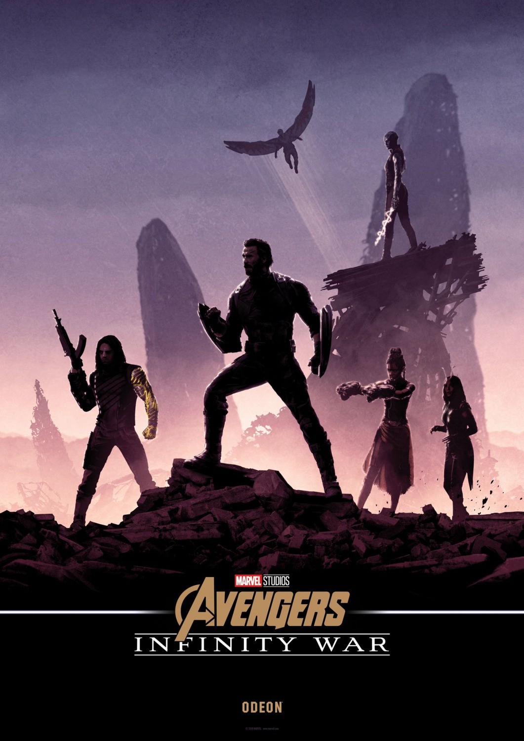 Мстители 3: Война бесконечности: постер N145640