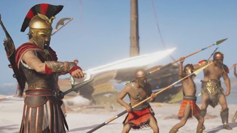 Геймплейный трейлер игры "Assassin`s Creed: Одиссея" (E3 2018) (Русские субтитры)