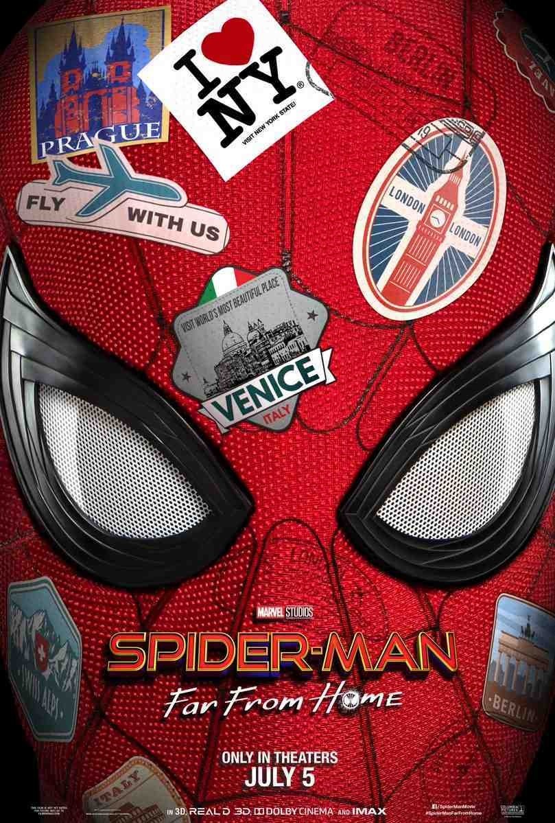 Человек-паук: Вдали от дома: постер N153556