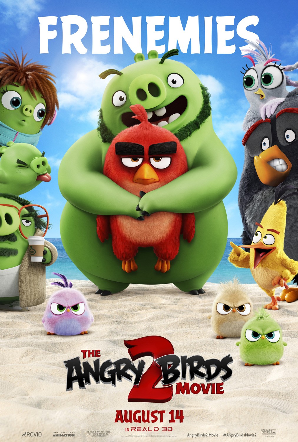 Angry Birds 2 в кино: постер N158086