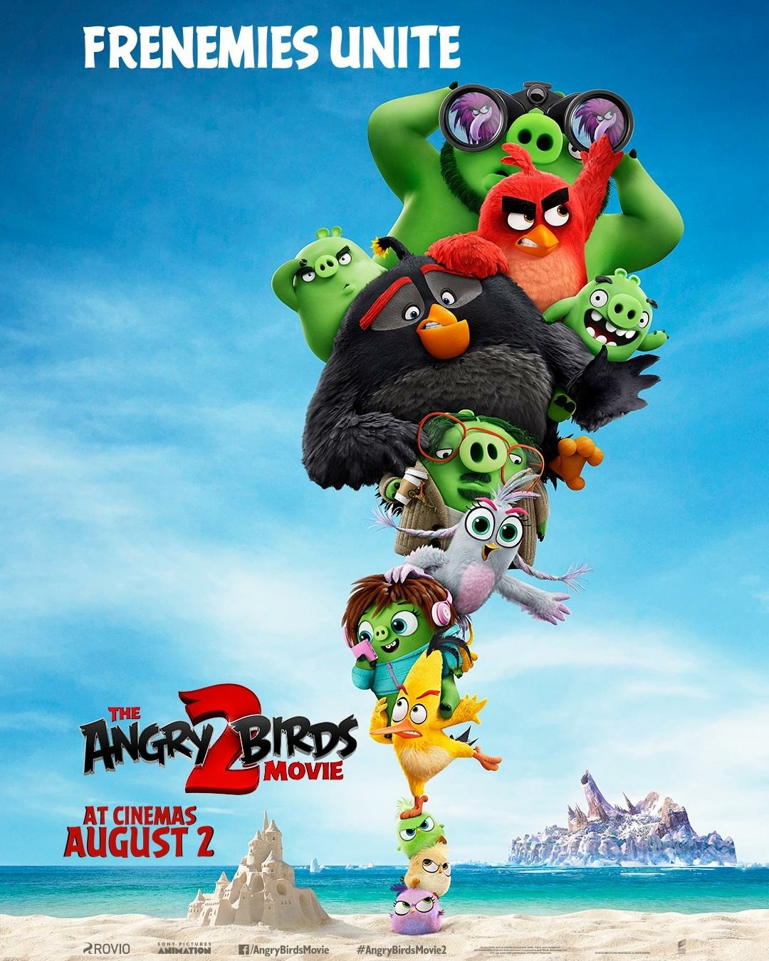 Angry Birds 2 в кино: постер N158407