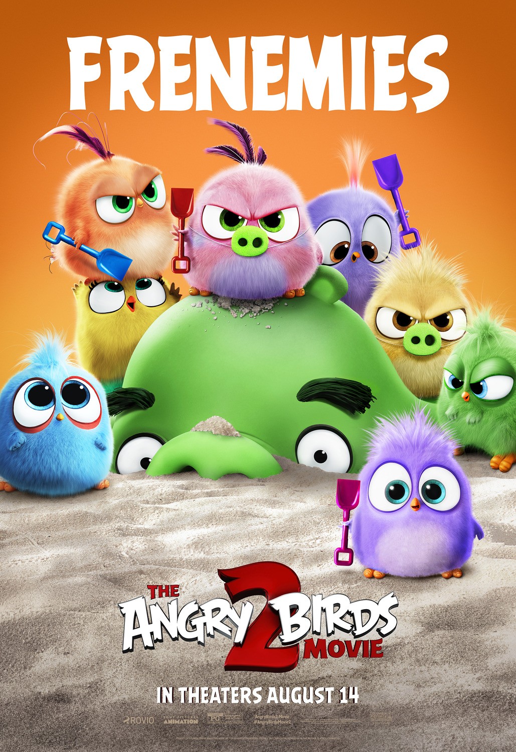 Angry Birds 2 в кино: постер N161512