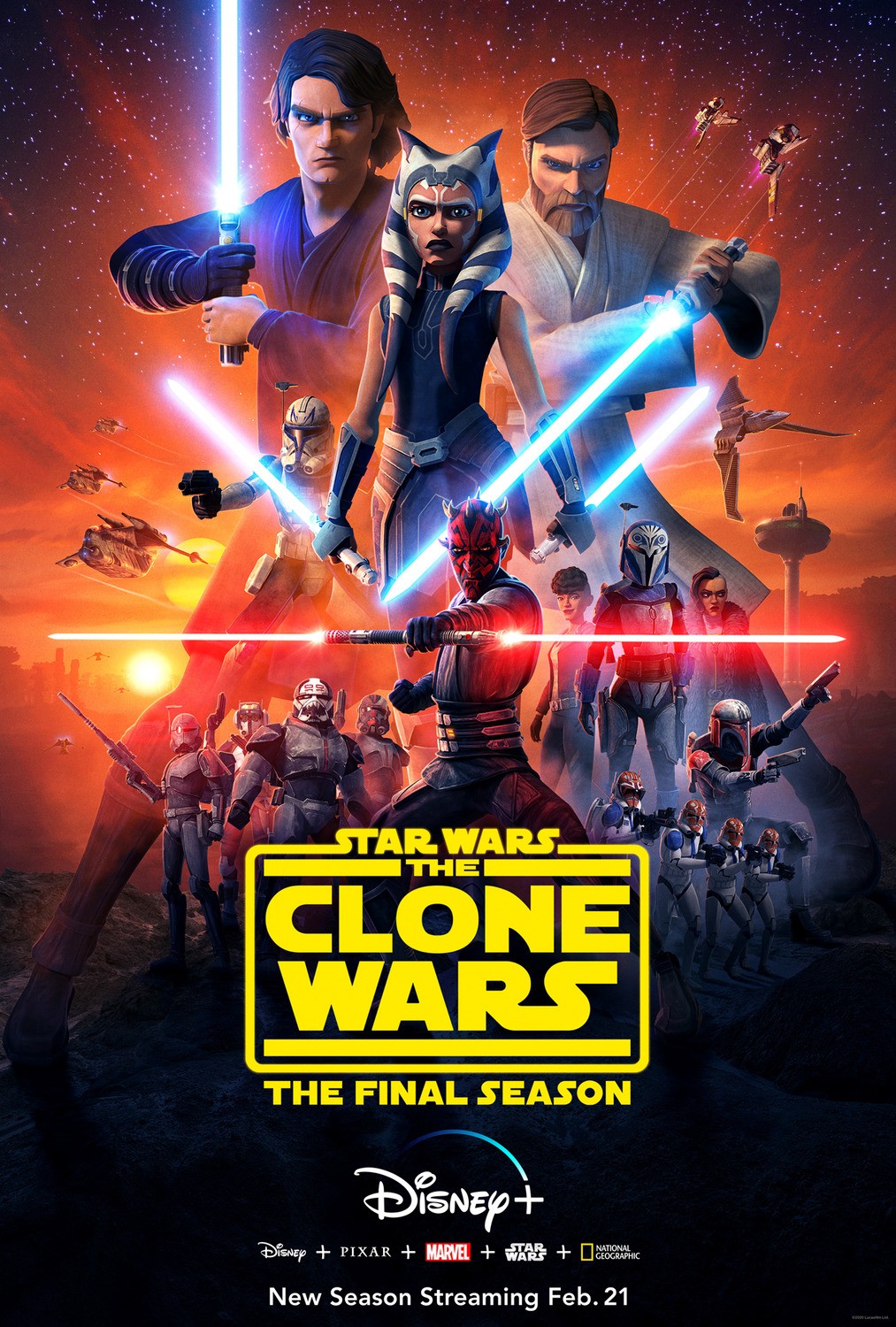 Звездные войны: Войны клонов: постер N168105