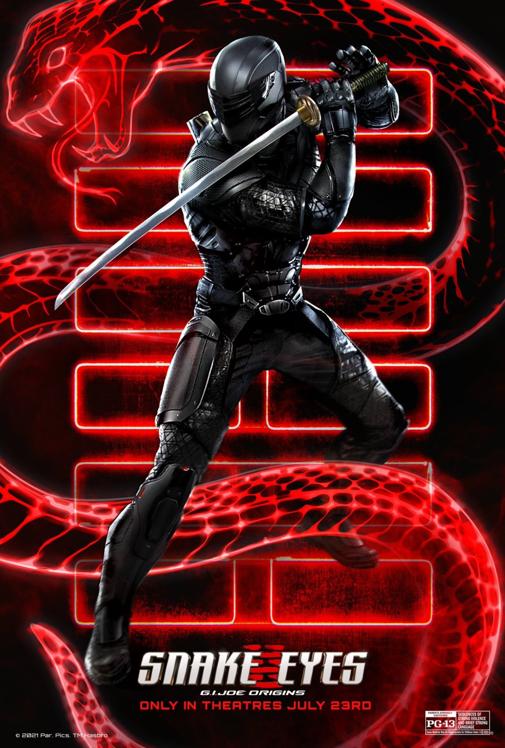 G.I. Joe: Бросок кобры 3. Снейк Айз: постер N188332