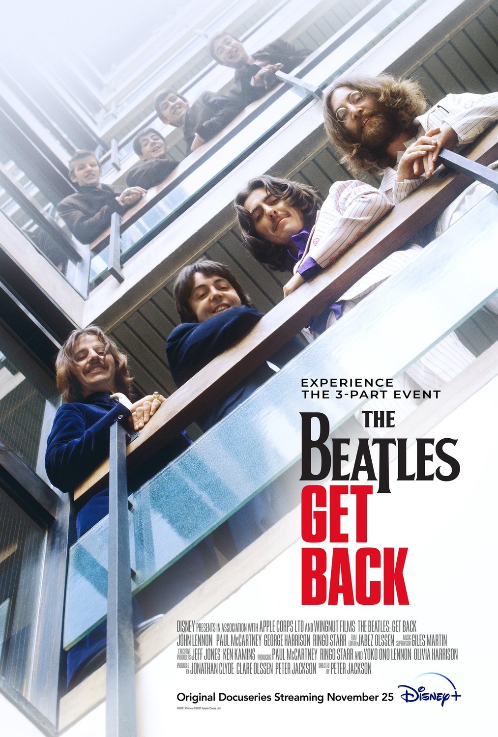The Beatles: Get Back - Концерт на крыше: постер N192004