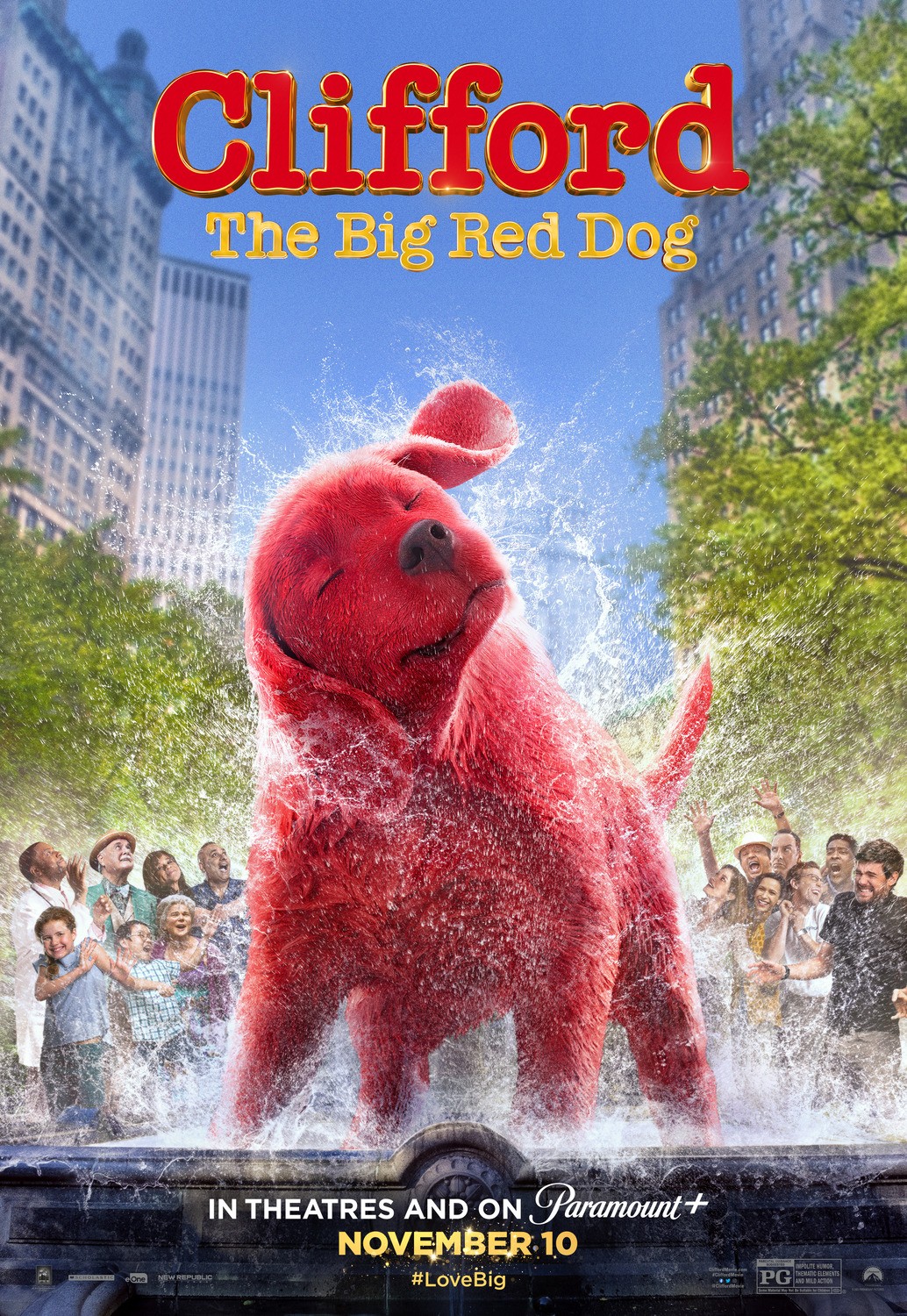 Большой красный пес Клиффорд: постер N192143