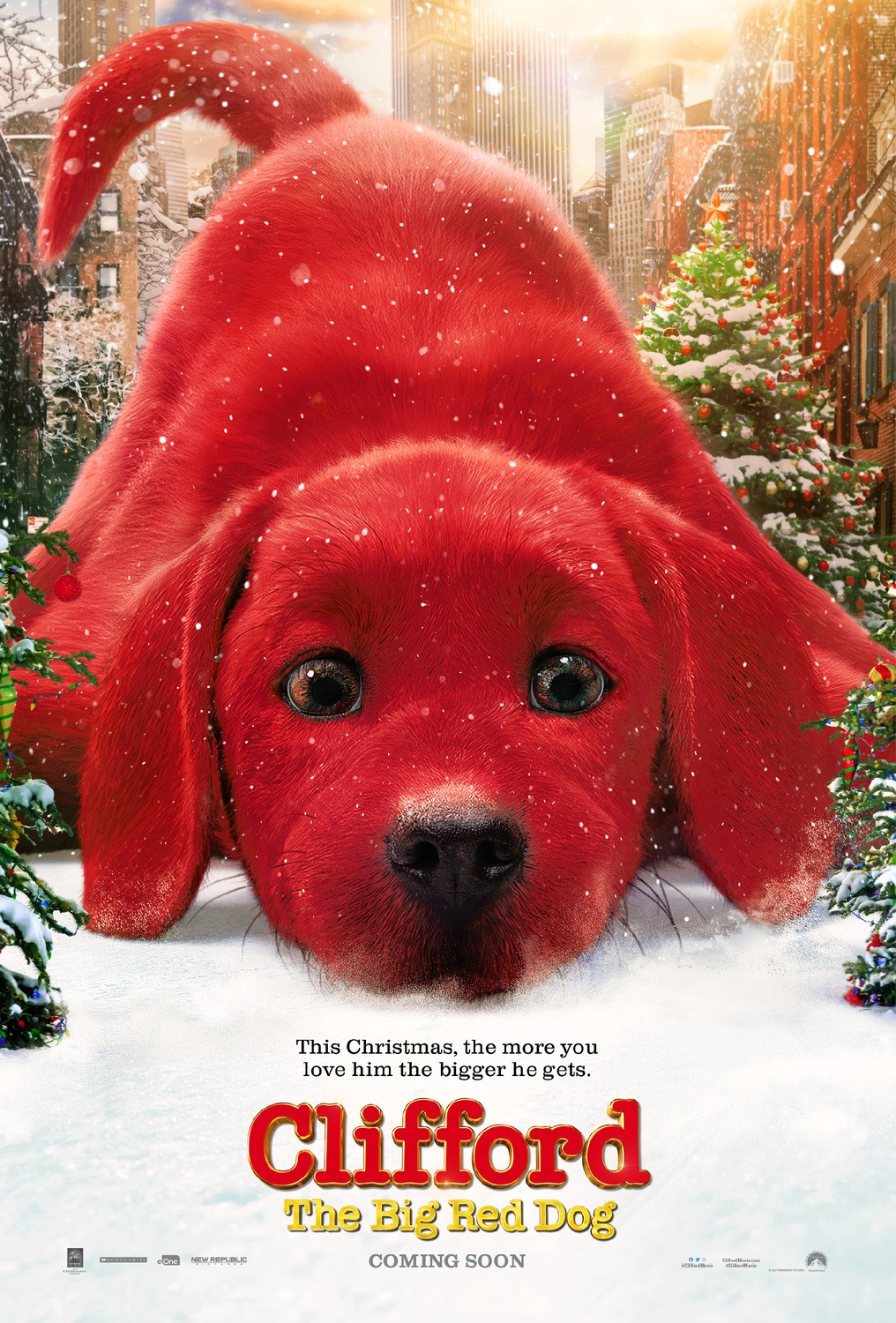 Большой красный пес Клиффорд: постер N193137