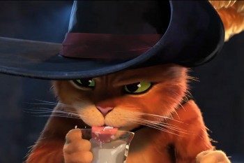 Премьера дублированного трейлера мультфильма "Кот в сапогах 2"